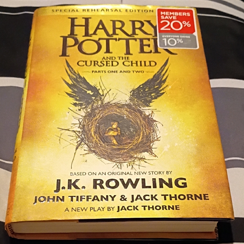 Harry Potter and the Cursed Child - Yellow Hardcover EUC